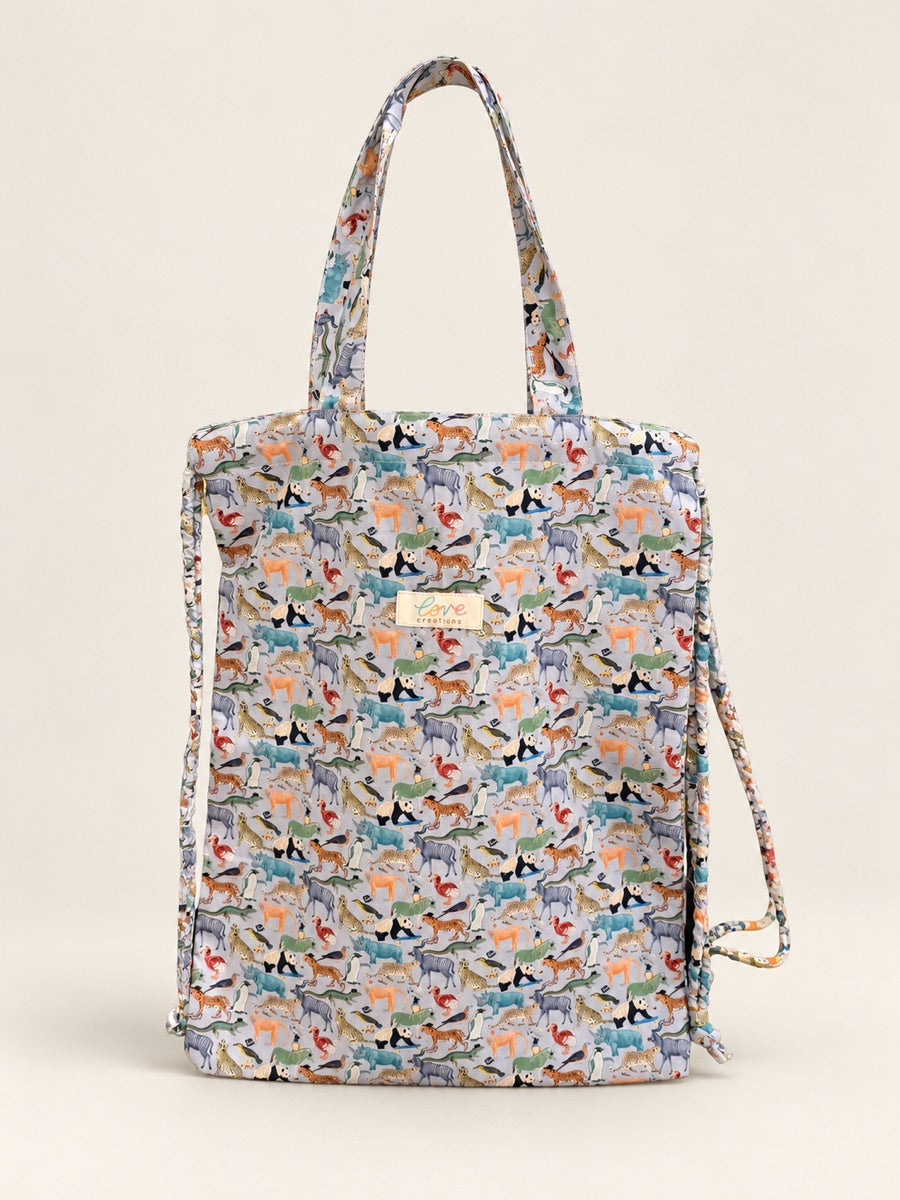Drawstring bags — Quey animals